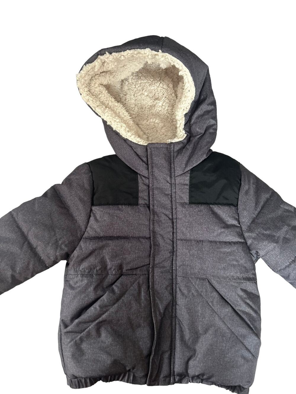 Carters Grey Hooded Jacket size 3